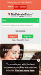 Mobile Screenshot of myprivatetutor.qa